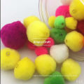 DIY Craft Kits colorful Polyester Pompom